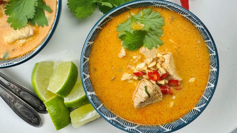 Recipe for Thai Curry Peanut Soup