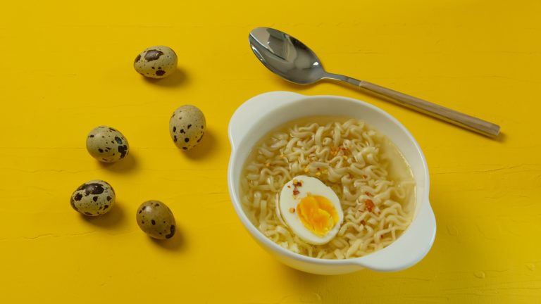 Enhance Your Instant Ramen's Texture with Canned Quail Eggs