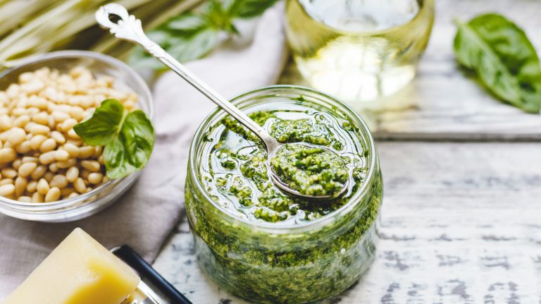 Enhance Pesto's Flavor with a Simple Oil Swap