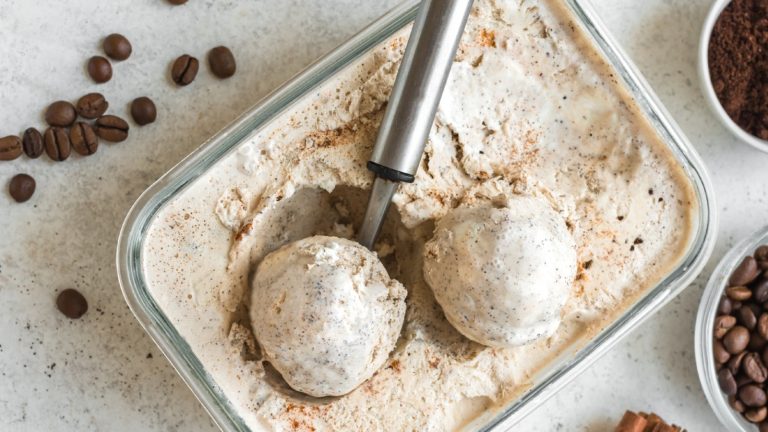 The Finest Store-Bought Coffee Ice Cream: A Delight in Texture