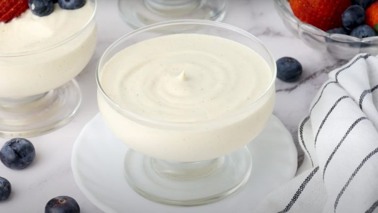 Patience: The Key to Achieving the Fluffiest Vanilla Mousse