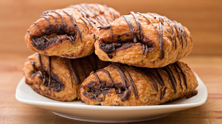 The Perfect Moment to Add Chocolate to Homemade Croissants