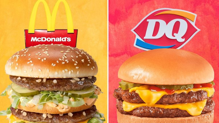 McDonald's Big Mac vs. Dairy Queen's Signature Stackburger: Which is the Meatier Choice?