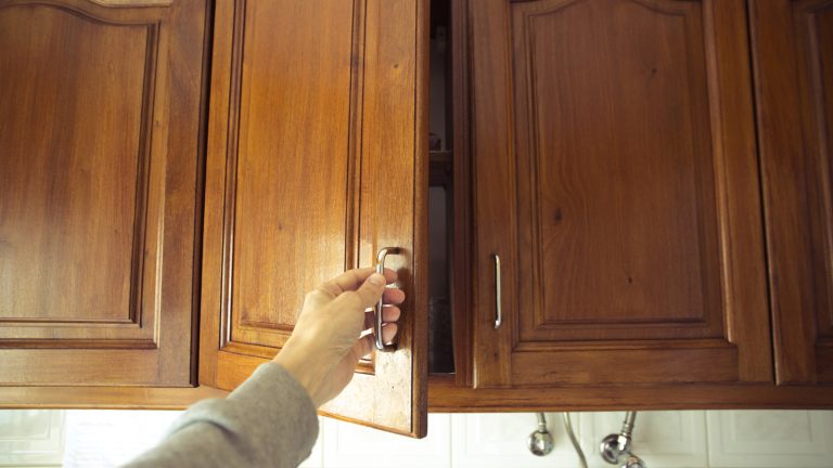 The Paint-Free Hack to Instantly Brighten Dull Cabinets